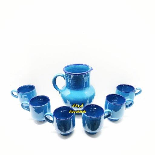 پارچ ولیوان فیروزه سنتی هفت پارچه